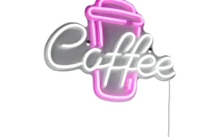 Lampetter-Reality LED-neonskylt för kaffe