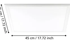 Plafonder-Eglo LED Plafond 45cm LED 4000K 21W Vit