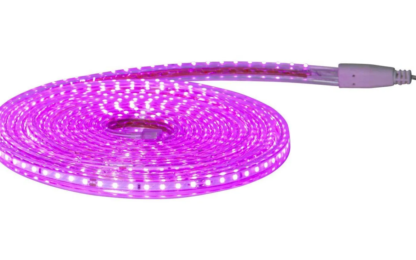 230V Led Slinga|230V Led Slinga-Star Trading LEDstrip Rosa 8,3W 5m