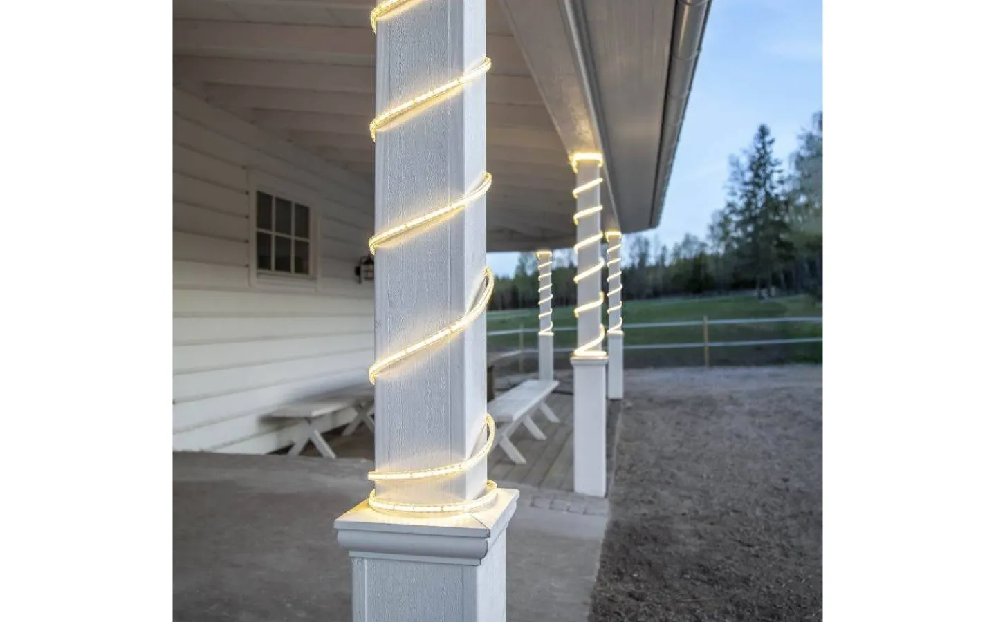 230V Led Slinga|230V Led Slinga < Star Trading LEDstrip Varmvit 22,7W 15m