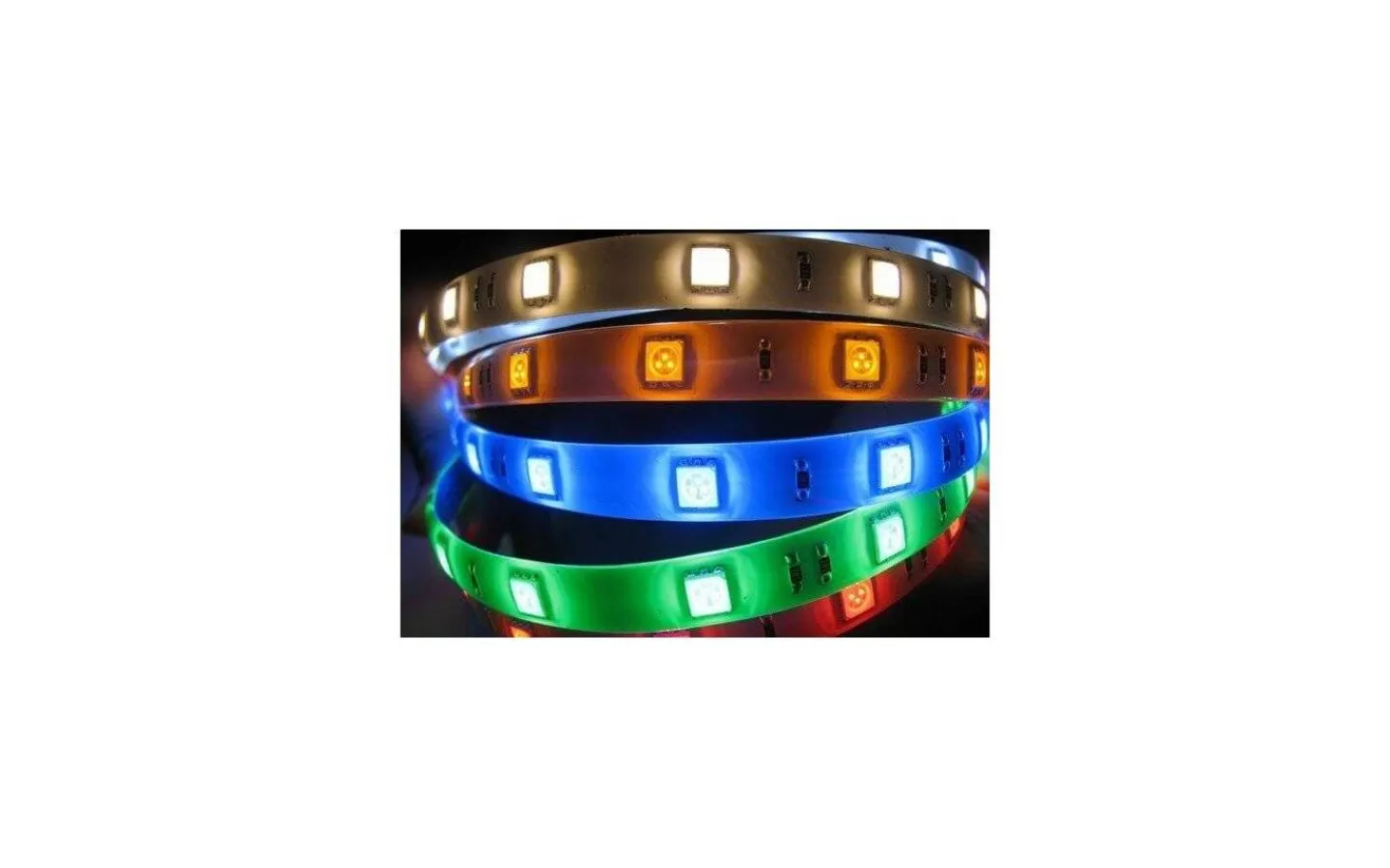 Hall & Trappa|12V Led Slinga < TeraLite LED LEDstrip 12V 5m RGB 14,4w/m