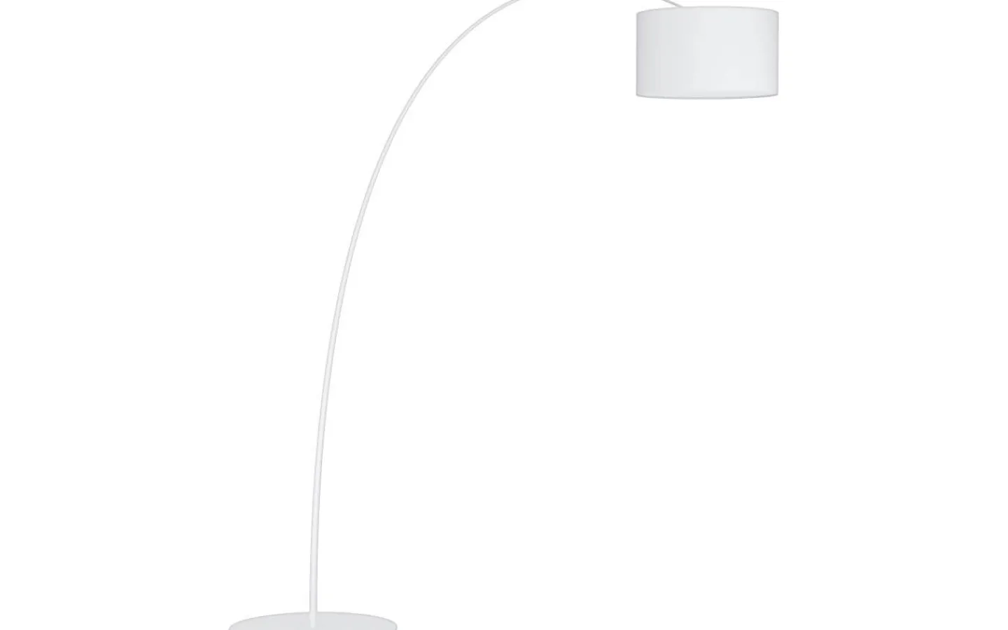 Golvlampor|Golvläslampor < Eglo Lesquerde Golvlampa 220cm Vit