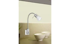 Läslampor < Trio Lighting Levisto Spotlight för vägguttag E14 borstad stål