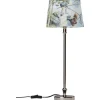 Bordslampor < PR Home Liam Bordslampa 55cm Blå/Krom