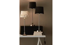 Bordslampor-PR Home Liam Bordslampa 56cm Krom/Svart