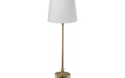 Bordslampor-PR Home Liam Bordslampa 56cm Mässing/Vit