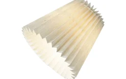 Toppringsskärmar-Aneta Liam Plisserad Toppringskärm Ø22 Beige