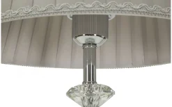 Bordslampor < Mauro Ferretti Lido Bordslampa 56cm Silver