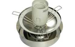 Badrumslampor Tak-Aneta Lido Plafond 20cm Krom/Opalvit IP23