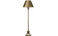 Vardagsrum|Bordslampor-PR Home Lili Bordslampa 61cm Antikmässing med Skärm Classic