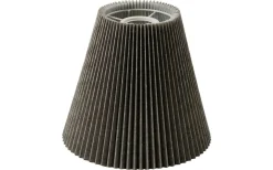Plisserade Lampskärmar < Hallbergs Linda Plisserad Lampskärm Ø26cm Grå