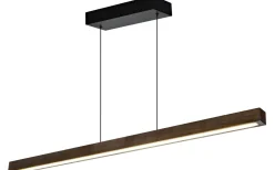 Avlånga Taklampor-Aneta Linea Taklampa 100cm LED 22W 3000K Brun/Svart