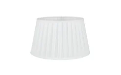 Plisserade Lampskärmar < Hallbergs Linero Lampskärm Plisserad Ø30cm Vit