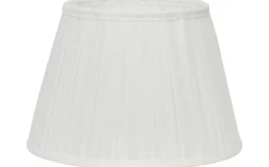 Plisserade Lampskärmar < Hallbergs Linero Plisserad Lampskärm Ø38cm Offwhite