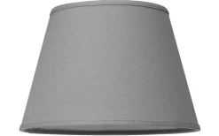 Enfärgade Runda Lampskärmar < Cottex Linne Lampskärm Ø25cm Grå