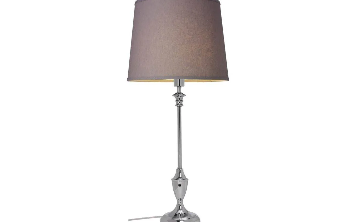Enfärgade Runda Lampskärmar < Cottex Linne Lampskärm Ø30cm Grå