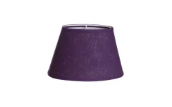 Enfärgade Runda Lampskärmar < Oriva Linne Lampskärm Ø22cm Lila