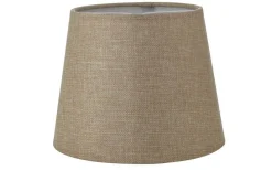 Enfärgade Runda Lampskärmar-Oriva Linne Lampskärm Ø16cm Natur