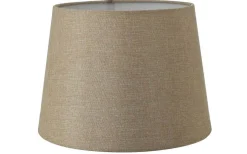 Enfärgade Runda Lampskärmar-Oriva Linne Lampskärm Ø25cm Natur