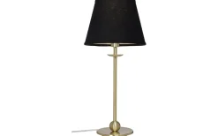 Enfärgade Runda Lampskärmar < Cottex Linne Lampskärm Ø20cm Svart