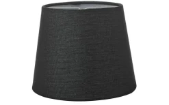 Enfärgade Runda Lampskärmar < Oriva Linne Lampskärm Ø16cm Svart