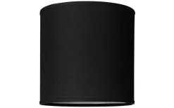 Cylinder Lampskärmar < Cottex Linne Lampskärm Cylinder Ø25cm Svart