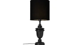 Cylinder Lampskärmar < Cottex Linne Lampskärm Cylinder Ø25cm Svart