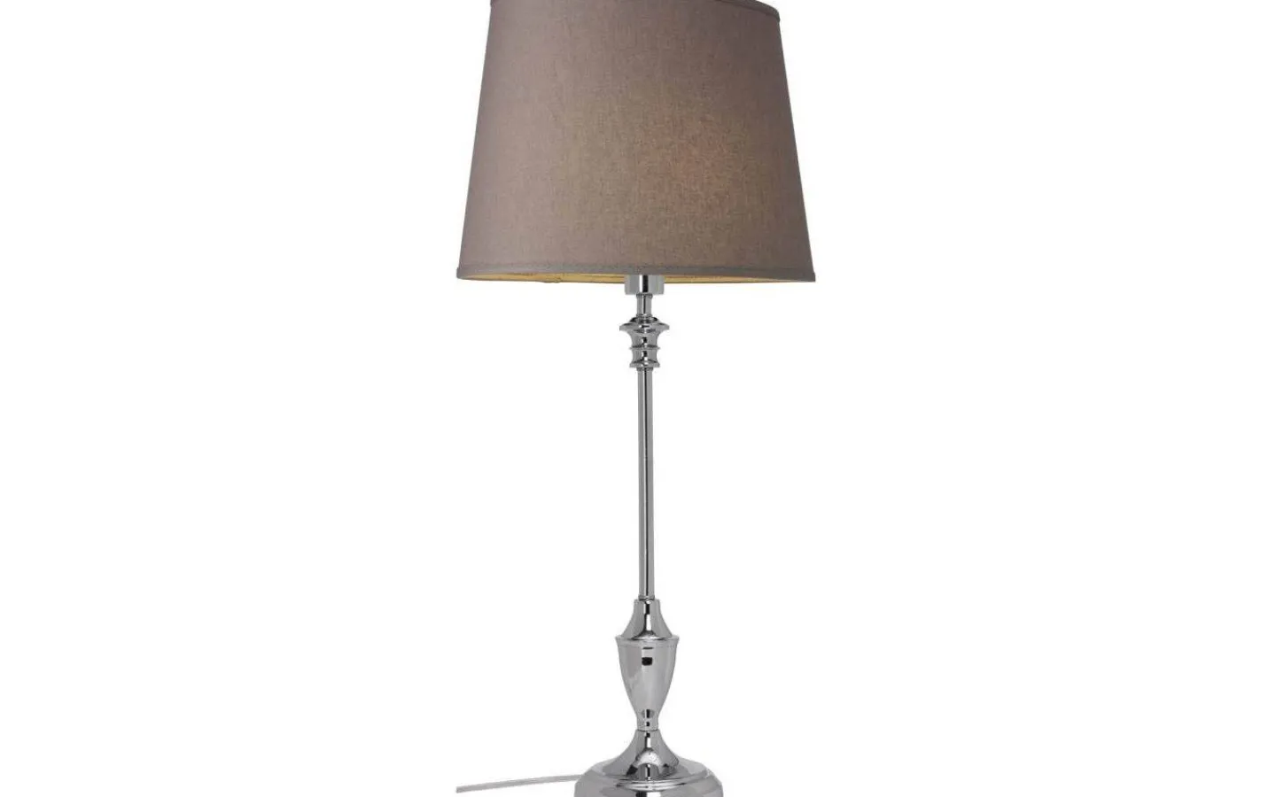 Ovala Lampskärmar < Cottex Linne Lampskärm Oval 32cm Grå