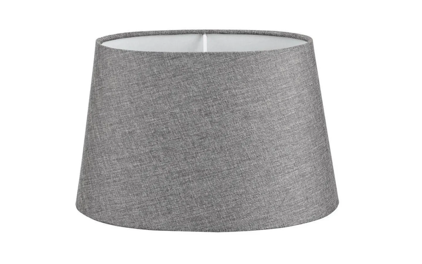 Ovala Lampskärmar < Oriva Linne Lampskärm Oval 28cm Grå