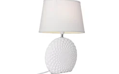 Enfärgade Runda Lampskärmar < Cottex Linne Lampskärm Oval 25cm Vit