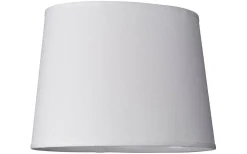 Ovala Lampskärmar < Cottex Linne Lampskärm Oval 32cm Vit