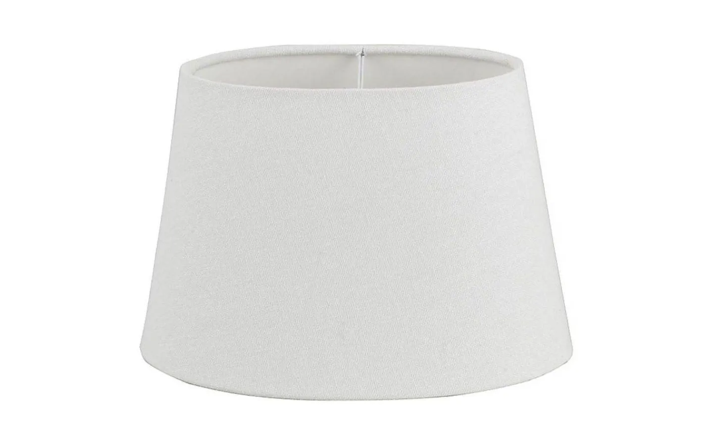 Ovala Lampskärmar < Oriva Linne Lampskärm Oval 22cm Vit