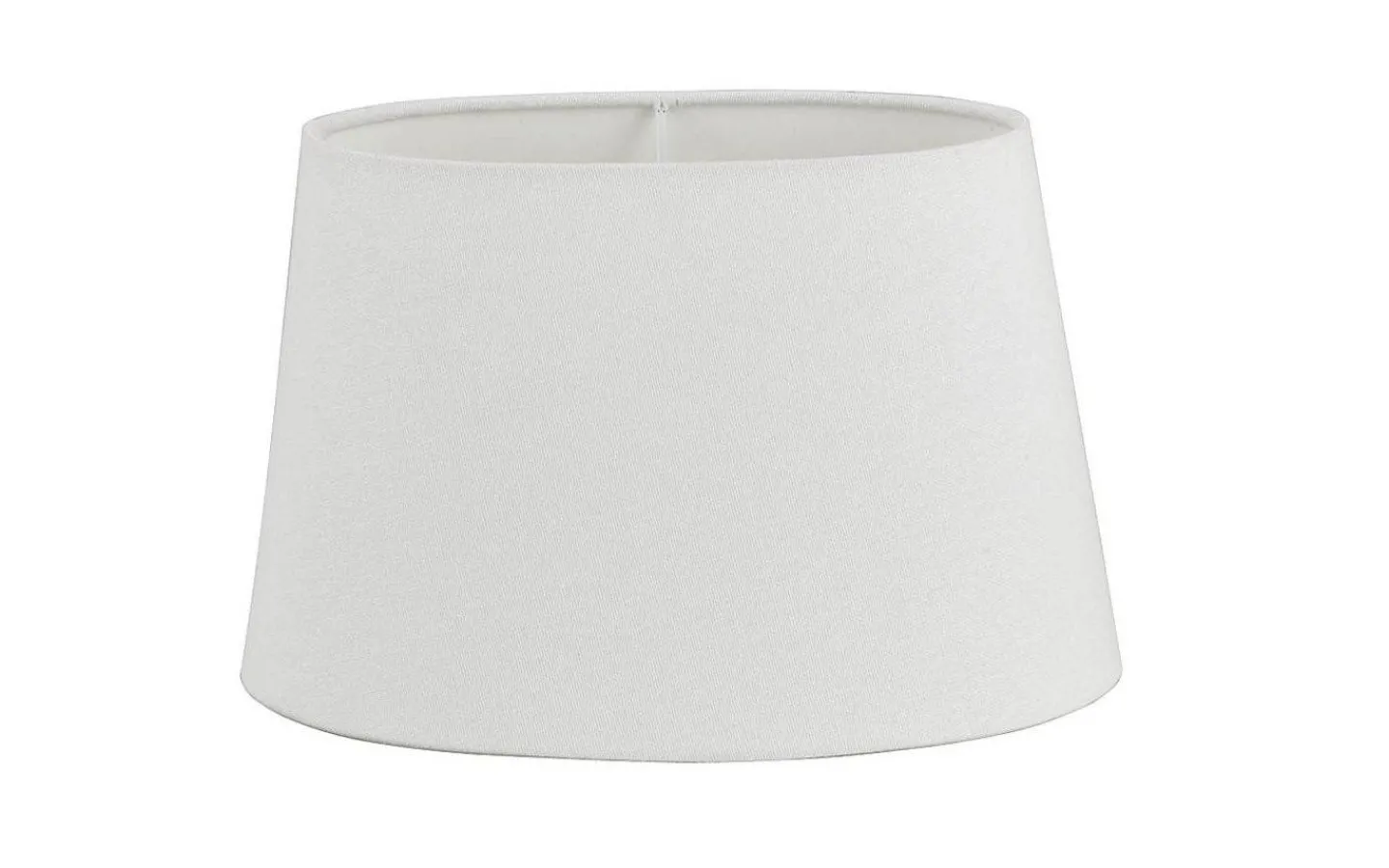 Ovala Lampskärmar-Oriva Linne Lampskärm Oval 28cm Vit