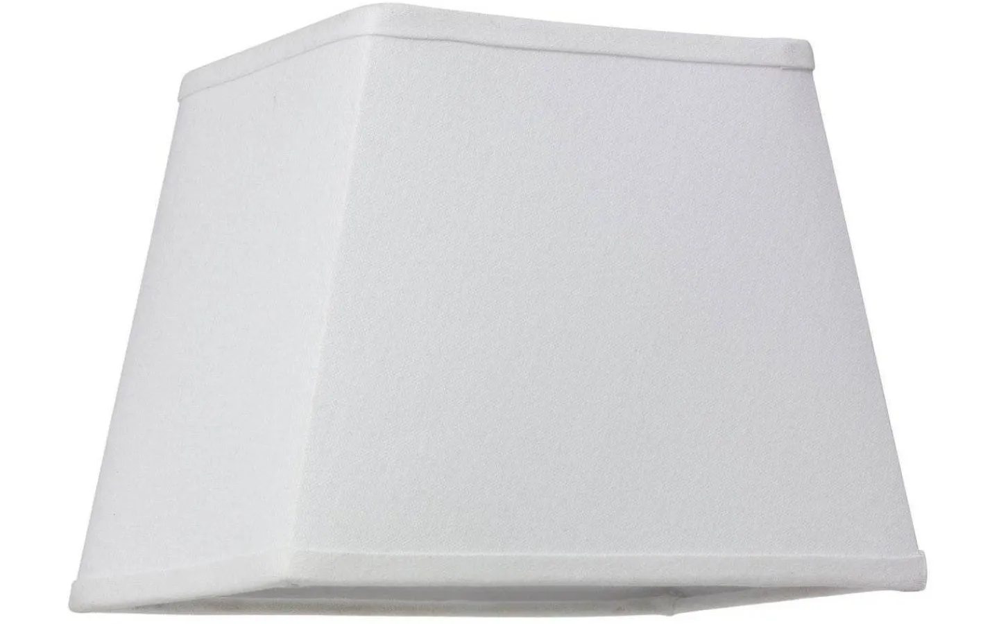 Rektangulära Lampskärmar-Cottex Linne Lampskärm Rektangulär 23,5cm Vit