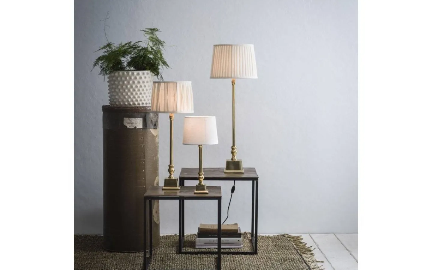 Vardagsrum|Lampfötter < PR Home Linné Lampfot 36cm Guld