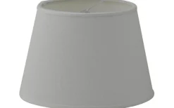 Enfärgade Runda Lampskärmar < Hallbergs Linn Lampskärm Ø36cm Vit