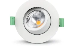 Infällda Spotlights Utomhus|230V Led Spotlights < Llitt Lisa 230V Spotlight 3000K 5,5W Vit IP65