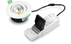 Infällda Spotlights Utomhus|230V Led Spotlights < Llitt Lisa 230V Spotlight 3000K 5,5W Vit IP65