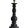 Lampfötter < Hallbergs Liverpool Lampfot 59cm Antik Svart