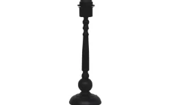 Lampfötter < Hallbergs Livorno Lampfot 38cm Matt Svart
