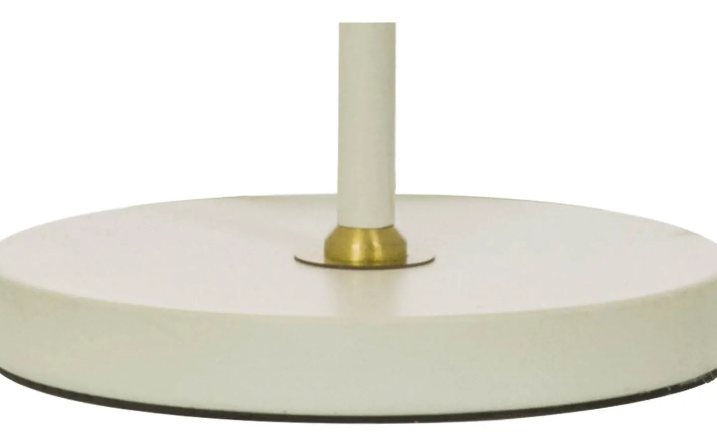 Skrivbordslampor-Aneta Ljusdal Bordslampa 49cm Vit/Matt Mässing