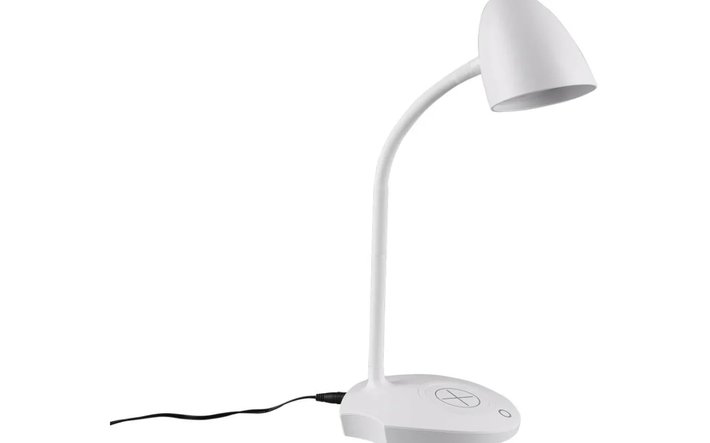 Skrivbordslampor < Reality Load Skrivbordslampa med QI-laddare LED vit