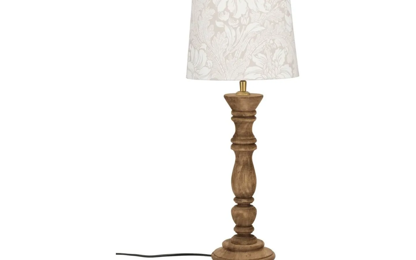Bordslampor-PR Home Lodge Bordslampa 59cm Acanthus Brun/Beige