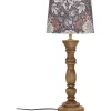 Bordslampor < PR Home Lodge Bordslampa 59cm Dahlia Brun
