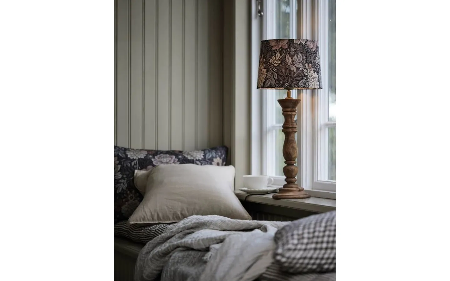 Bordslampor < PR Home Lodge Bordslampa 59cm Dahlia Brun