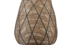 Enfärgade Runda Lampskärmar < PR Home Lollo Lampskärm Ø38cm Special Agnar-fäste Natur/Svart
