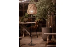 Enfärgade Runda Lampskärmar < PR Home Lollo Lampskärm Ø38cm Special Agnar-fäste Natur/Svart