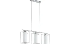 Avlånga Taklampor-Eglo Loncino 1 Taklampa 75cm Krom