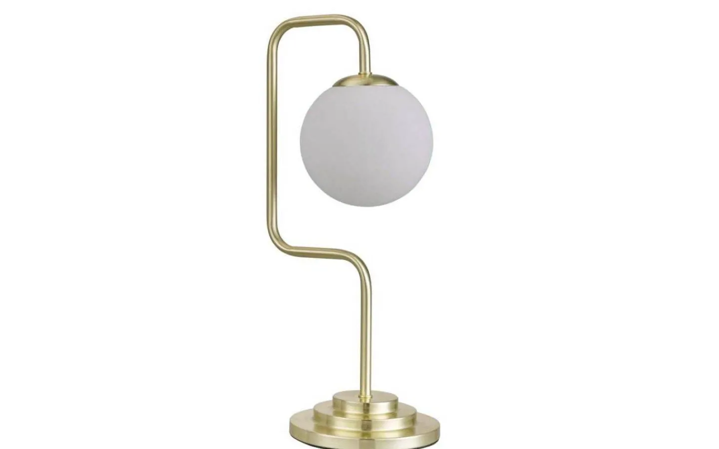 Bordslampor-Oriva London Bordslampa 45cm Borstad Mässing