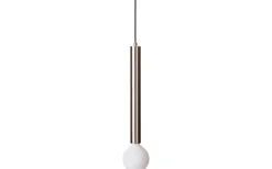 Fönsterlampor < CO Bankeryd Long Takpendel 45cm Shiny Nickel
